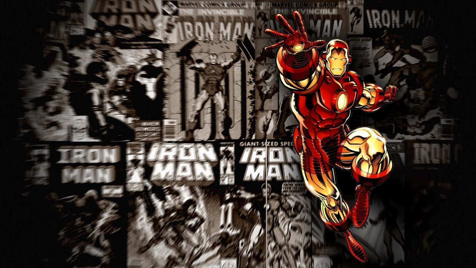 Iconic Iron Man Comics! Wallpaper