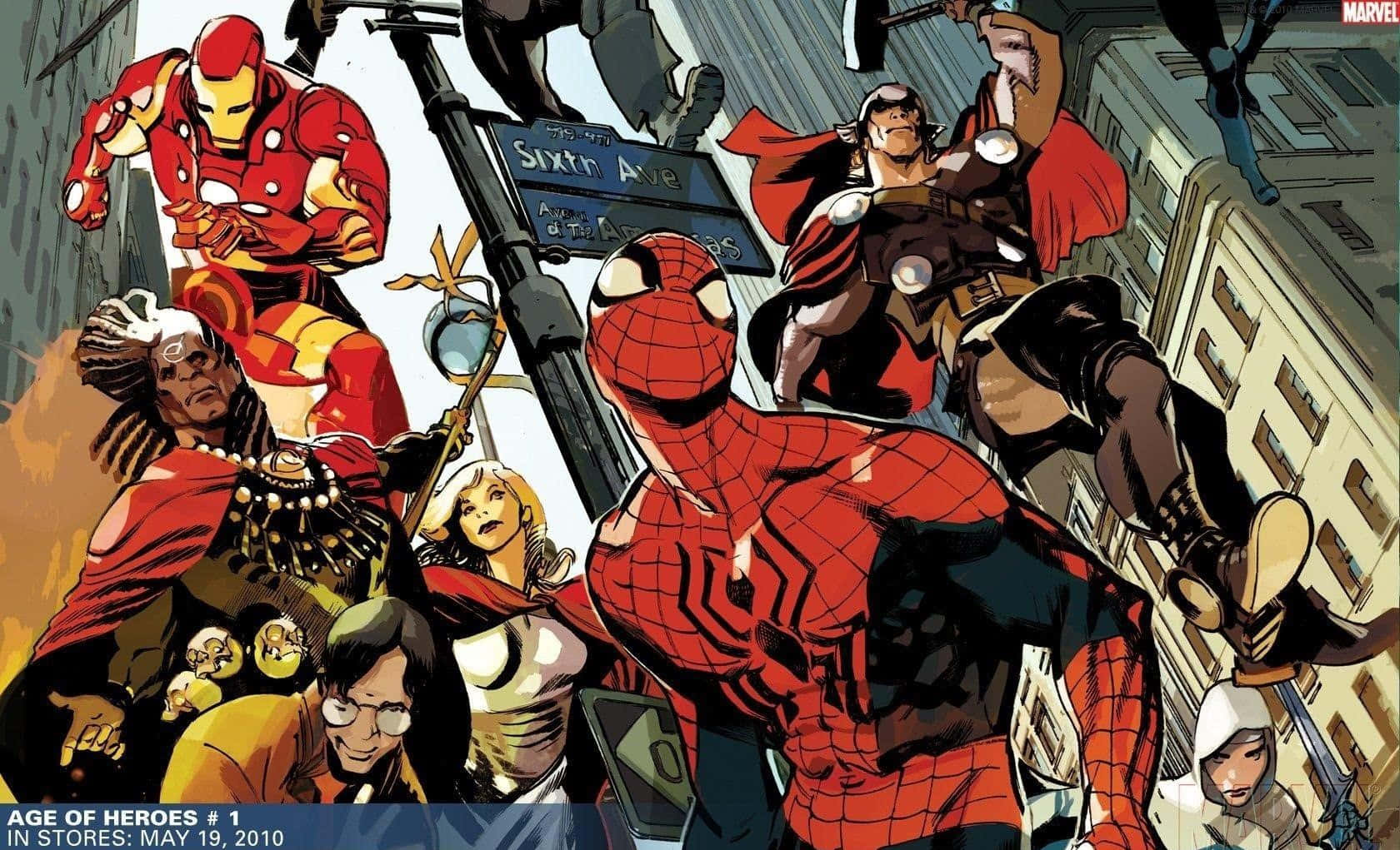 Iron Man of the Marvel Comics Universe Wallpaper