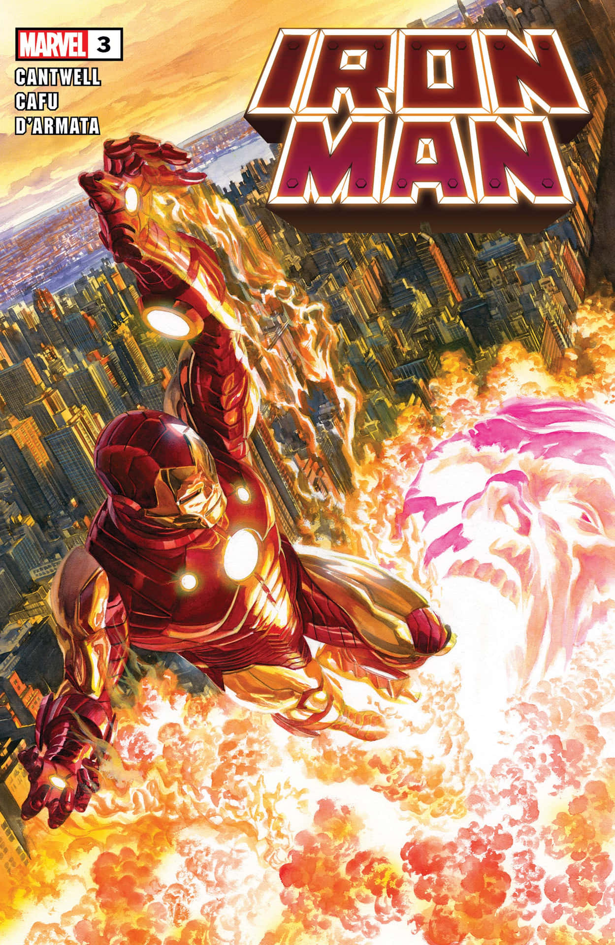 "Iron Man Comics - Stay Informed With Heroics" Wallpaper