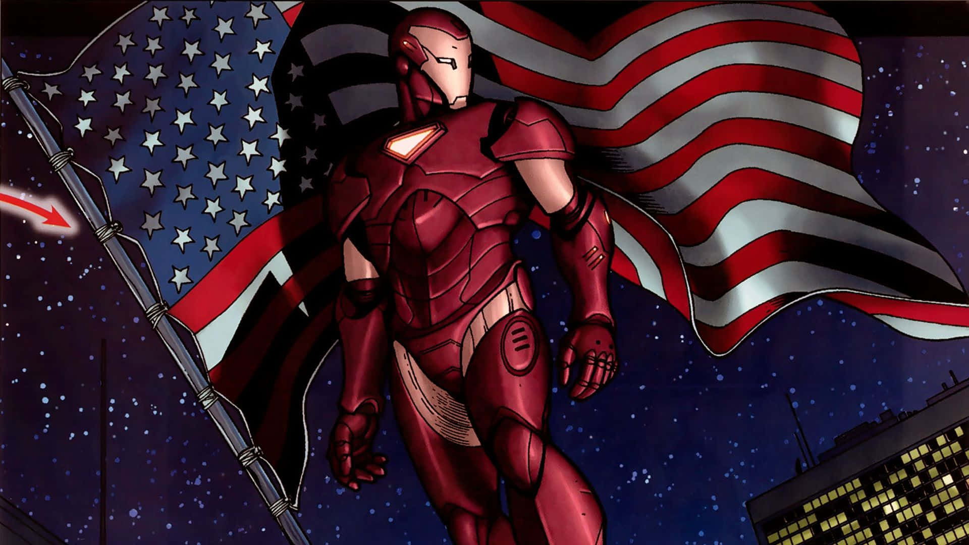 Tony Stark AKA Iron Man is the superhero of the Marvel Universe. Wallpaper