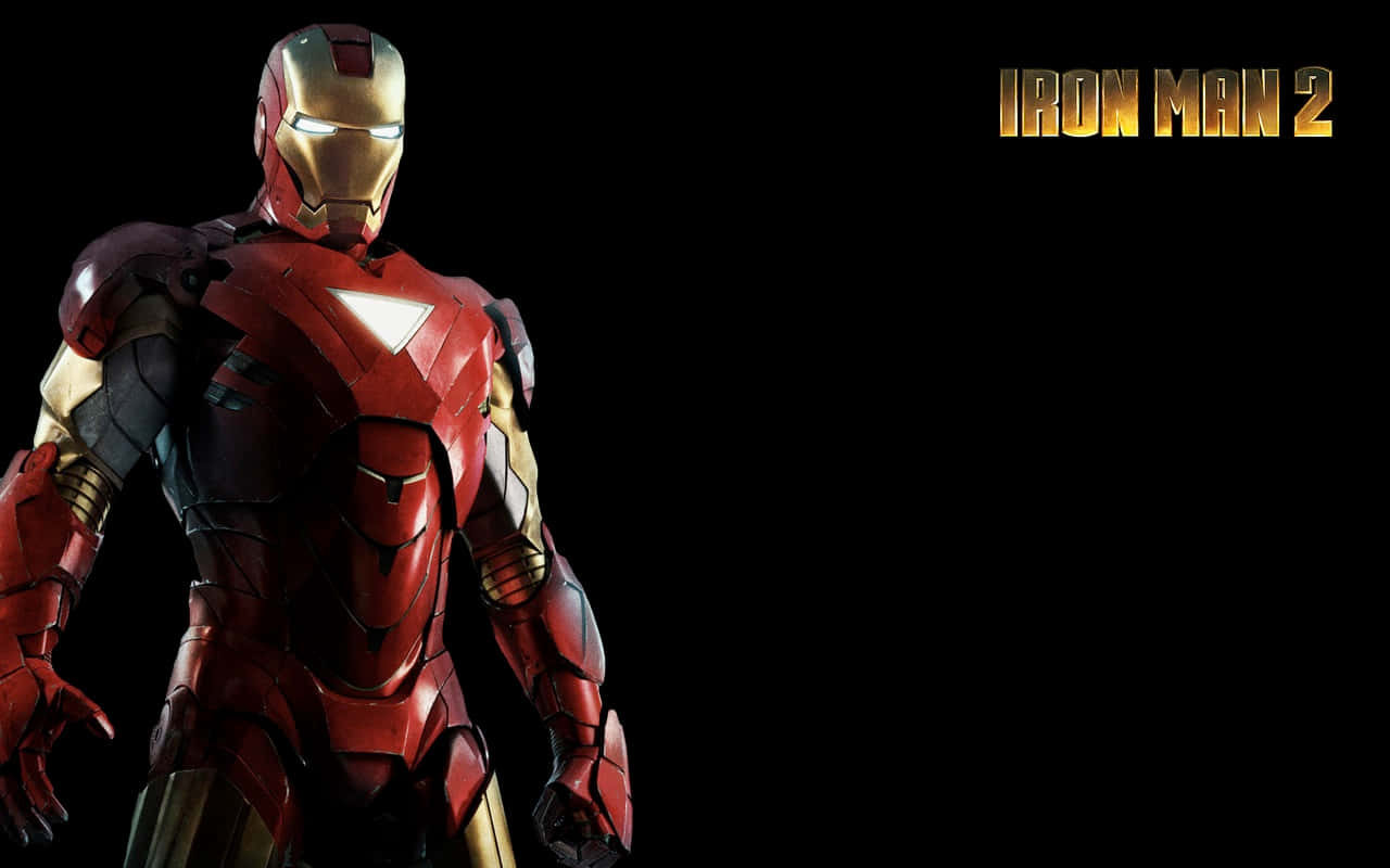 Superhero Tony Stark in His Iron Man Suit Wallpaper
