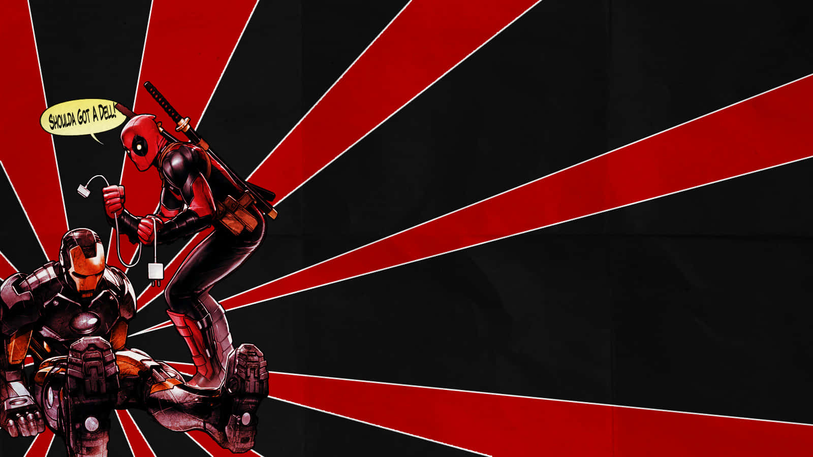 Iron Man superhero fan art - inspired by the Marvel hero Wallpaper