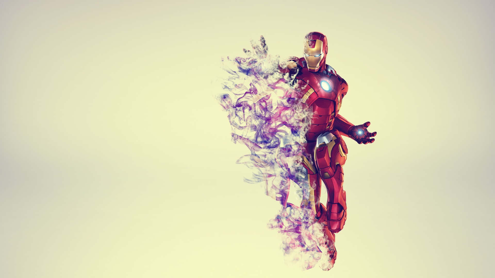 Intense Iron Man Action Packed Scene Wallpaper