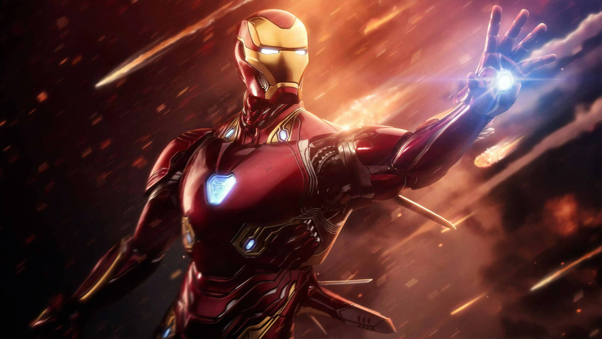 Iron Man Full Hd At War Wallpaper