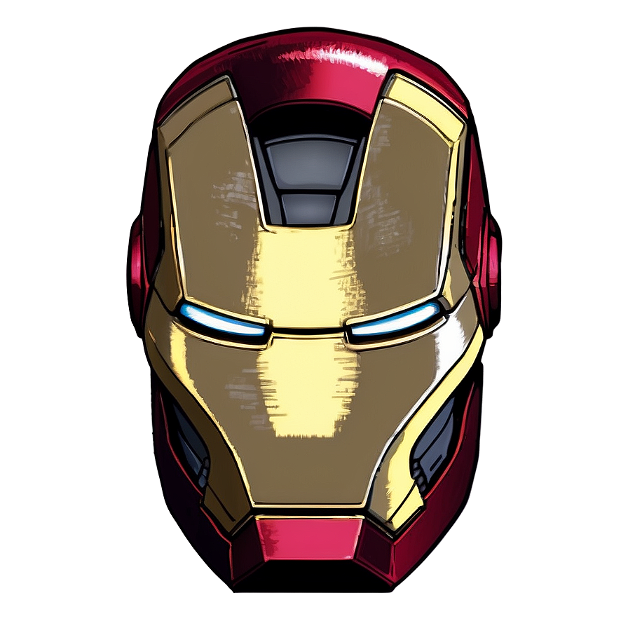 Iron Man Helmet Autocad Design Png Owk97 PNG