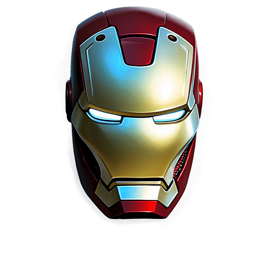 Iron Man Helmet D PNG