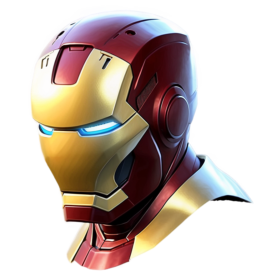 Iron Man Helmet Diy Template Png Gtu58 PNG