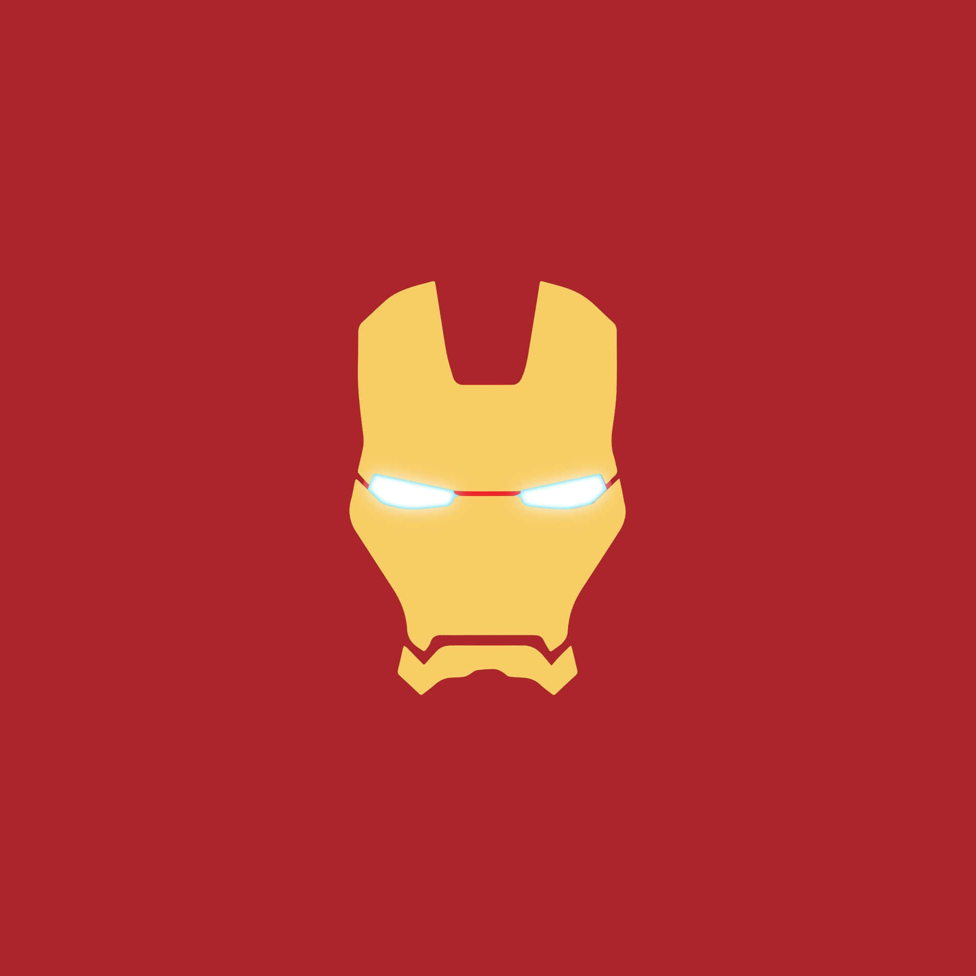 Iron Man Helmet Illustration Wallpaper