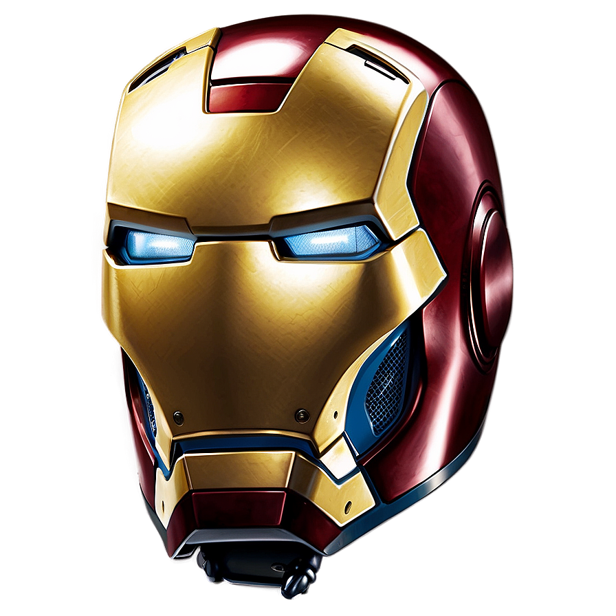 Iron Man Helmet Open Face Png 06122024 PNG