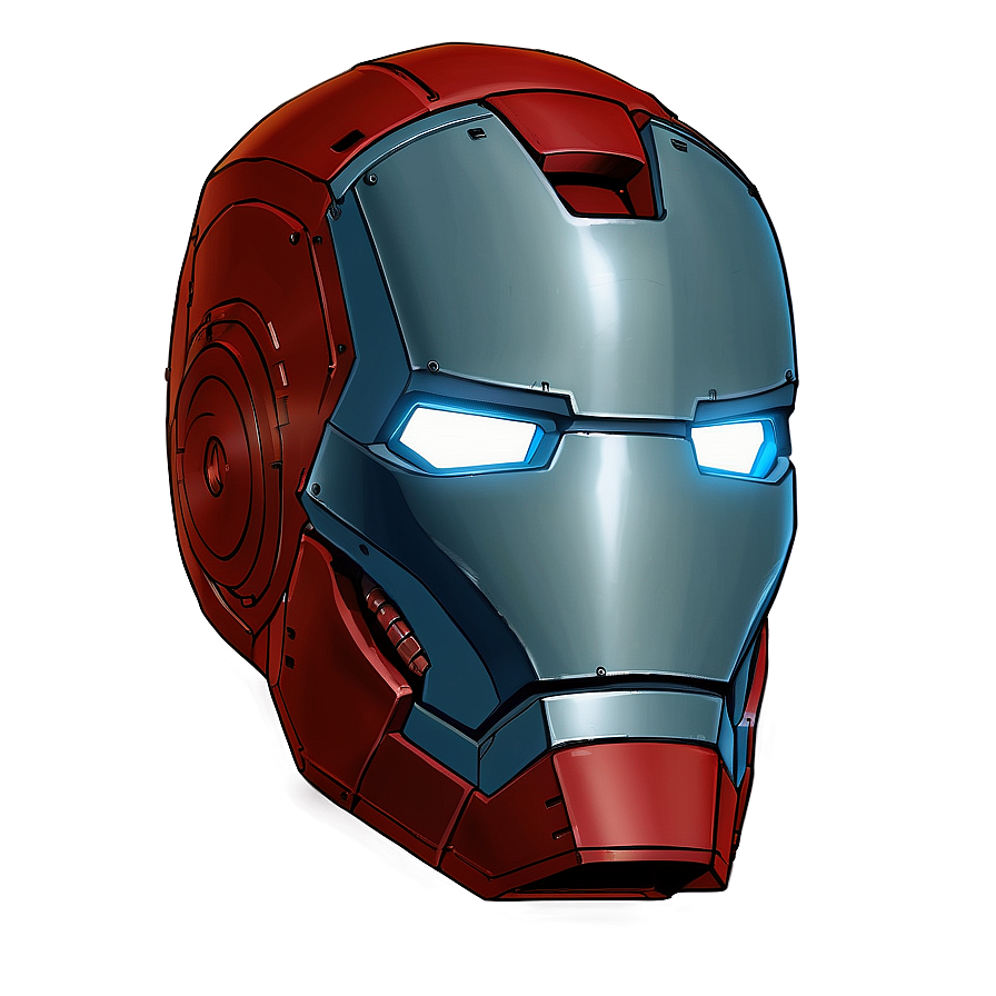Iron Man Helmet Prototype Design Png Peq PNG