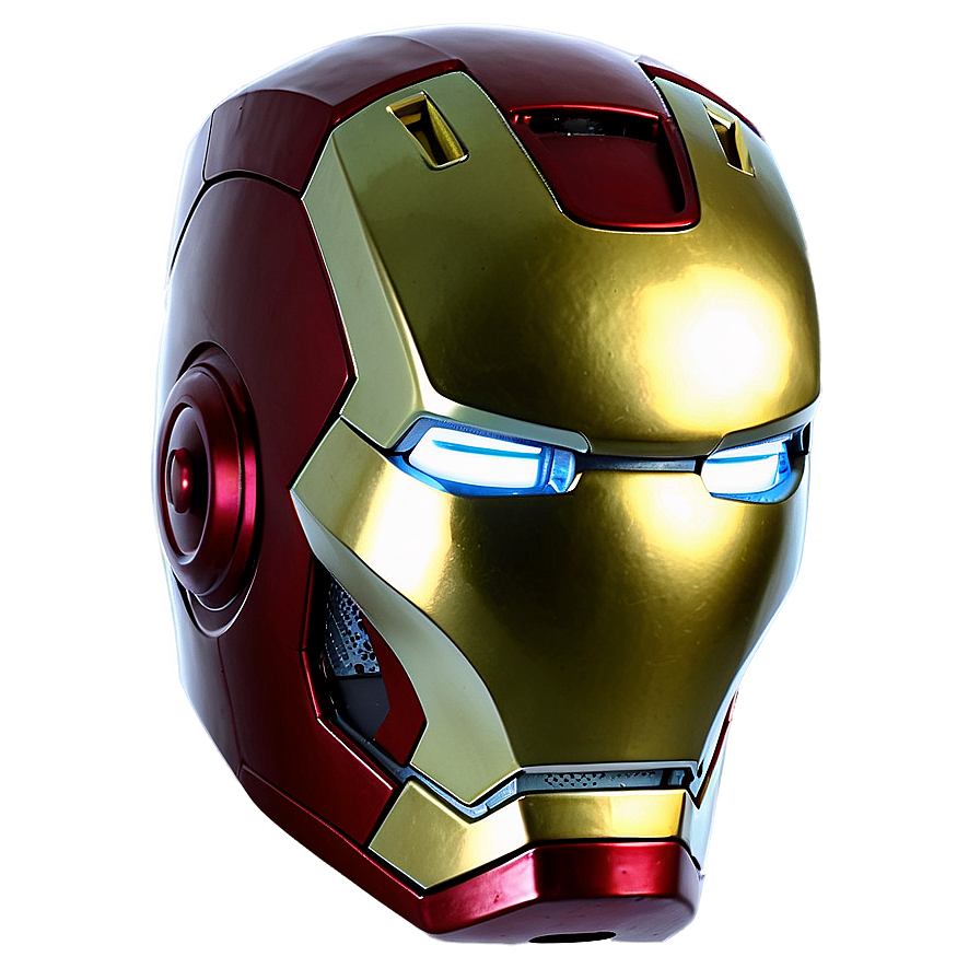 Iron Man Helmet Transparent Background Png 06122024 PNG