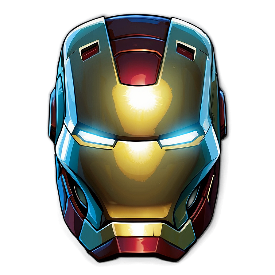 Iron Man Helmet Vector Png 28 PNG