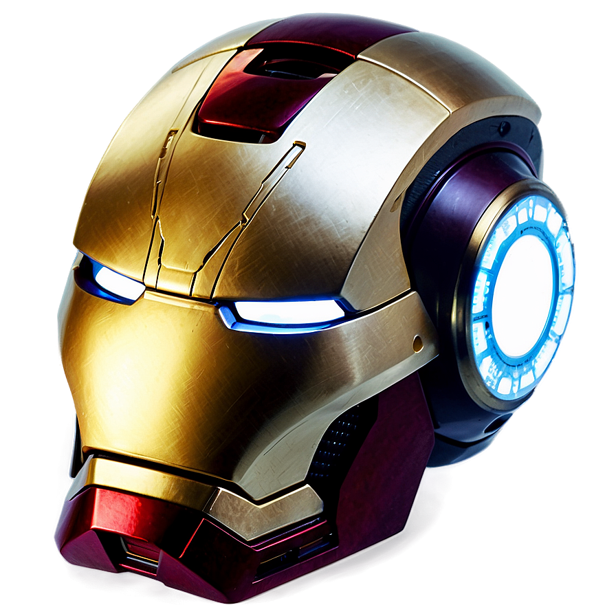 Iron Man Helmet With Hud Display Png Bbf PNG
