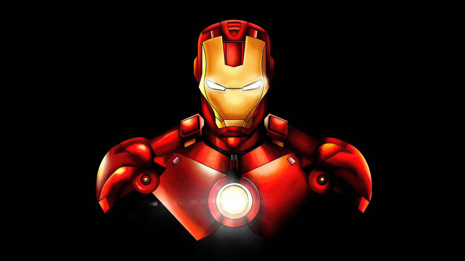 Iron Man Illustration Marvel Laptop Wallpaper