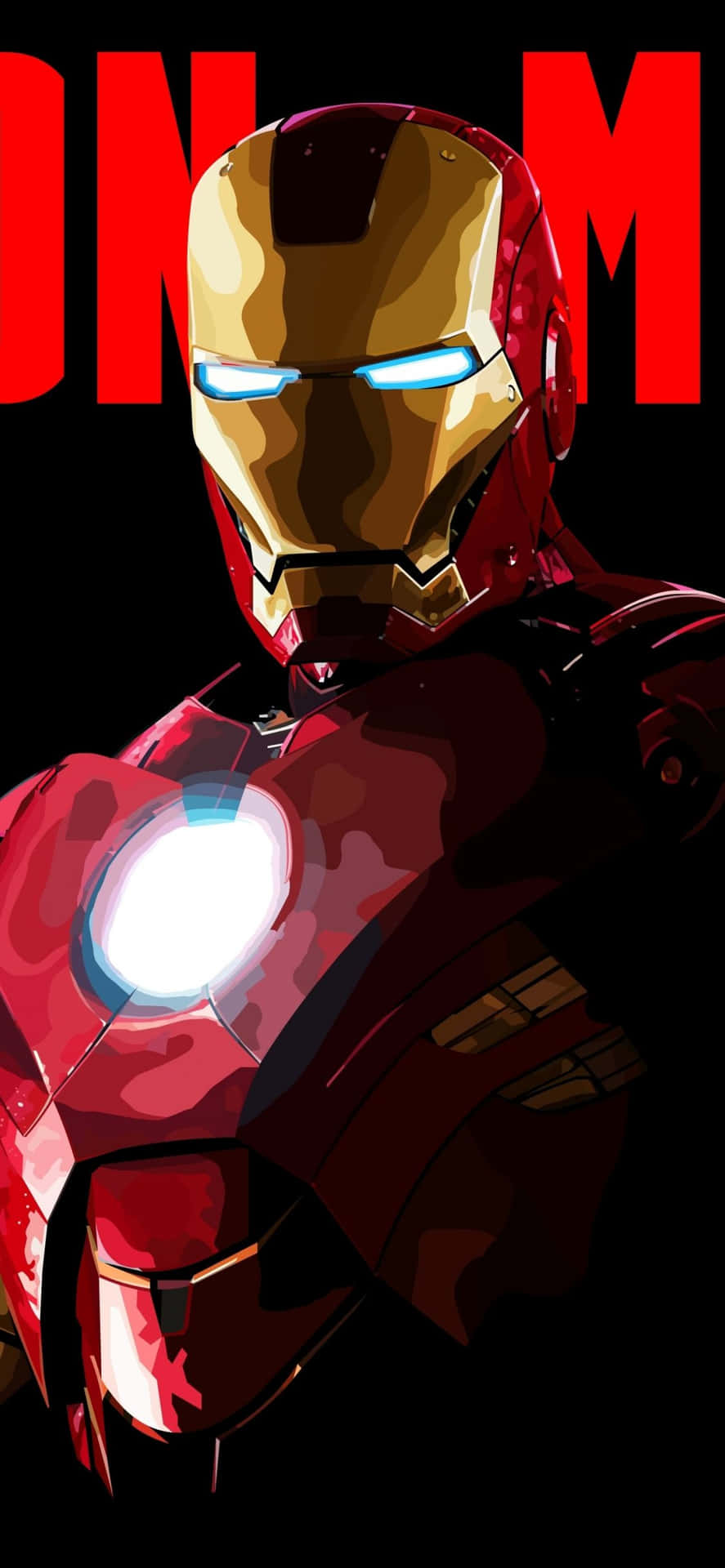 Verbessernsie Ihr Handy Mit Iron Man Iphone X. Wallpaper