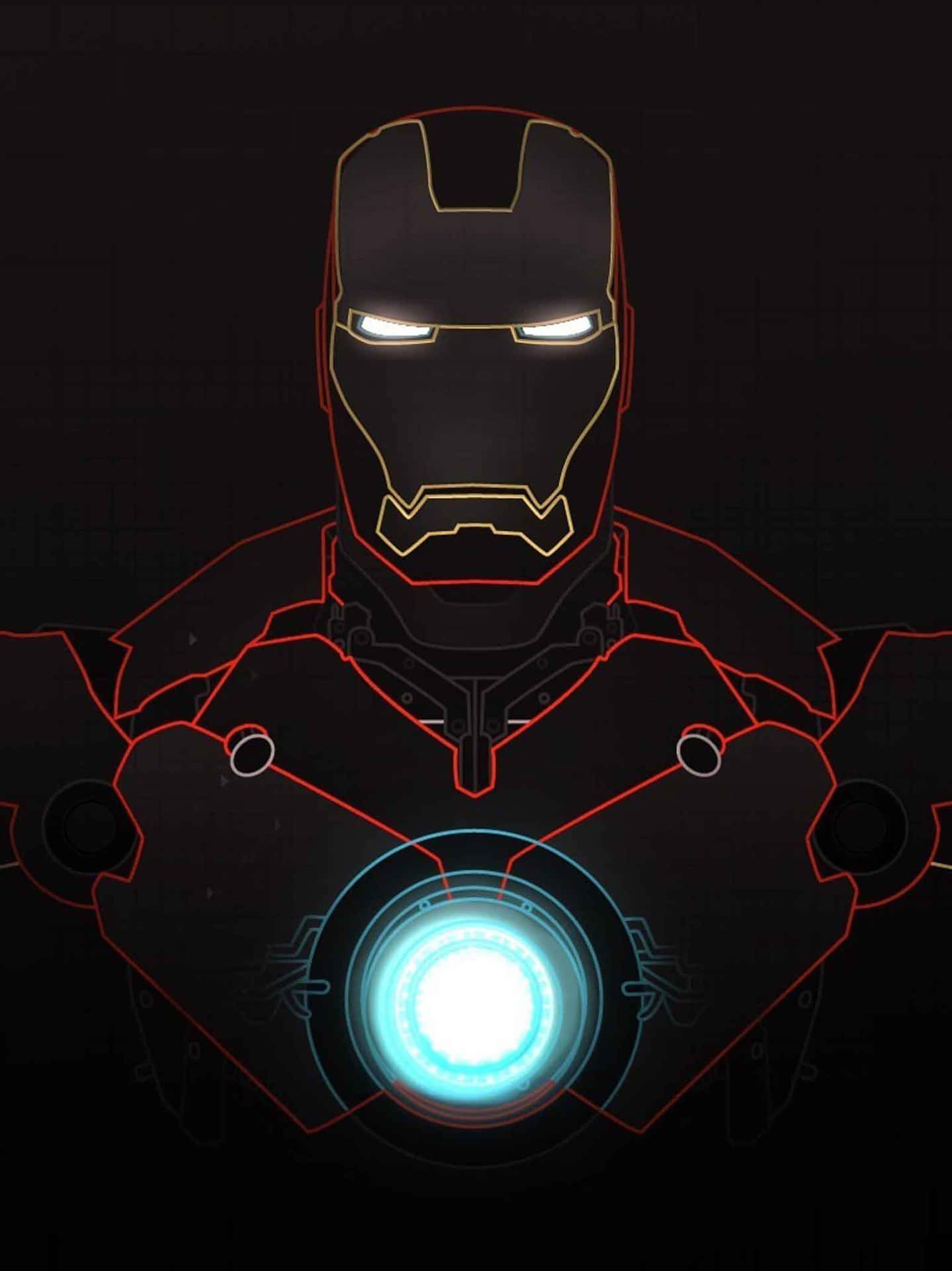 Muestratu Fanatismo Por Iron Man Luciendo Este Iphone X De Iron Man. Fondo de pantalla