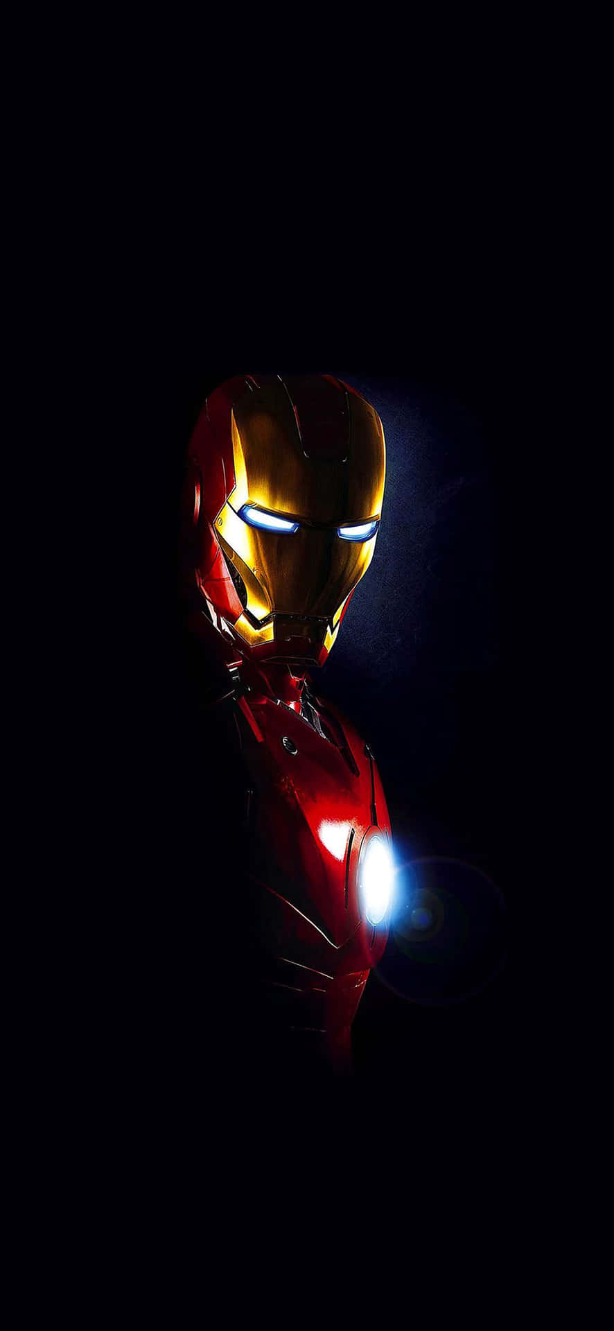 Avtäckkraften Av Iron Man För Iphone X. Wallpaper
