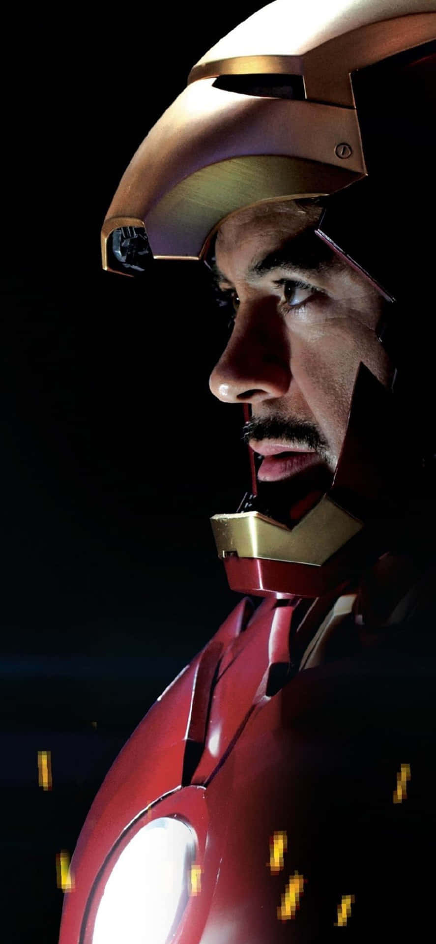Homemde Ferro Tony Stark Para O Iphone X. Papel de Parede