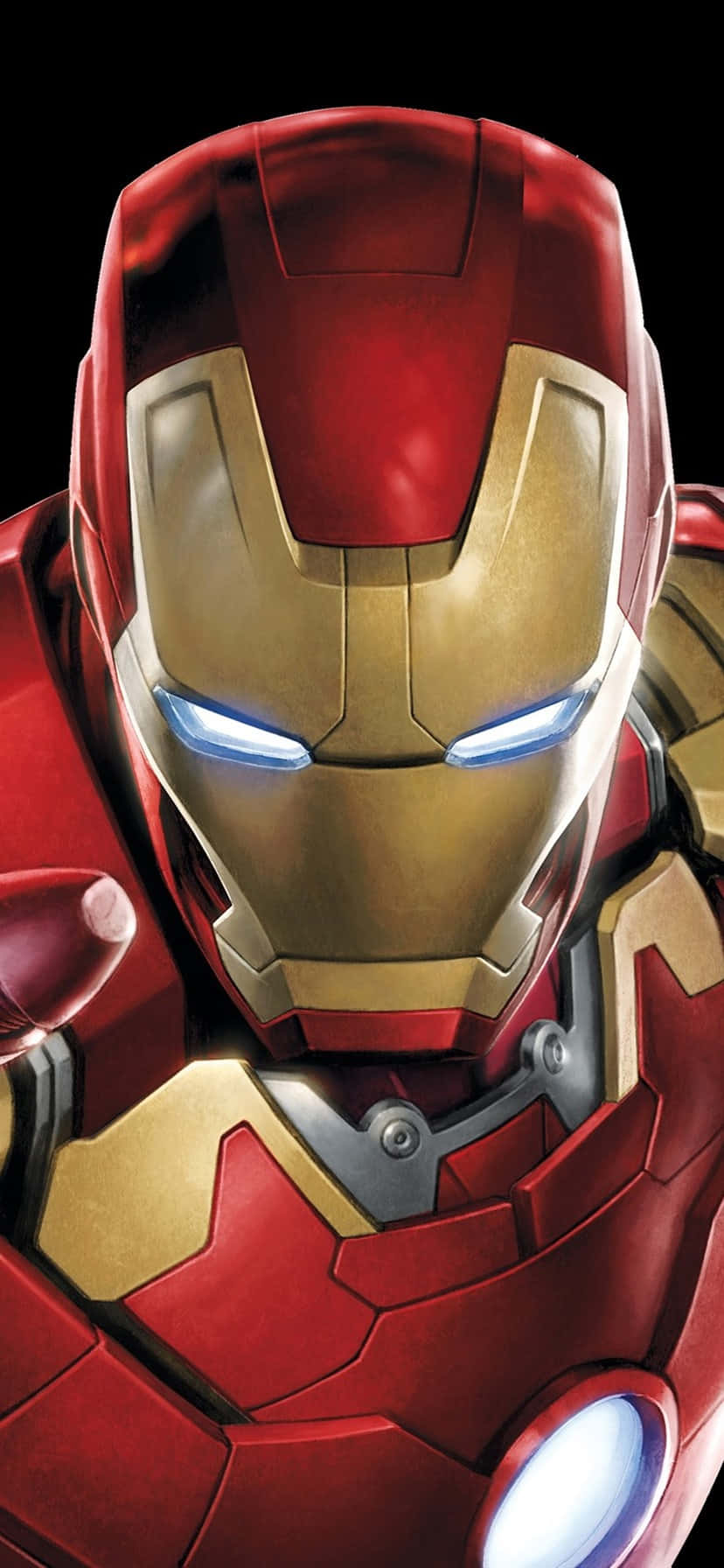 Iron Man fra tegneserien IPhone X tapet. Wallpaper