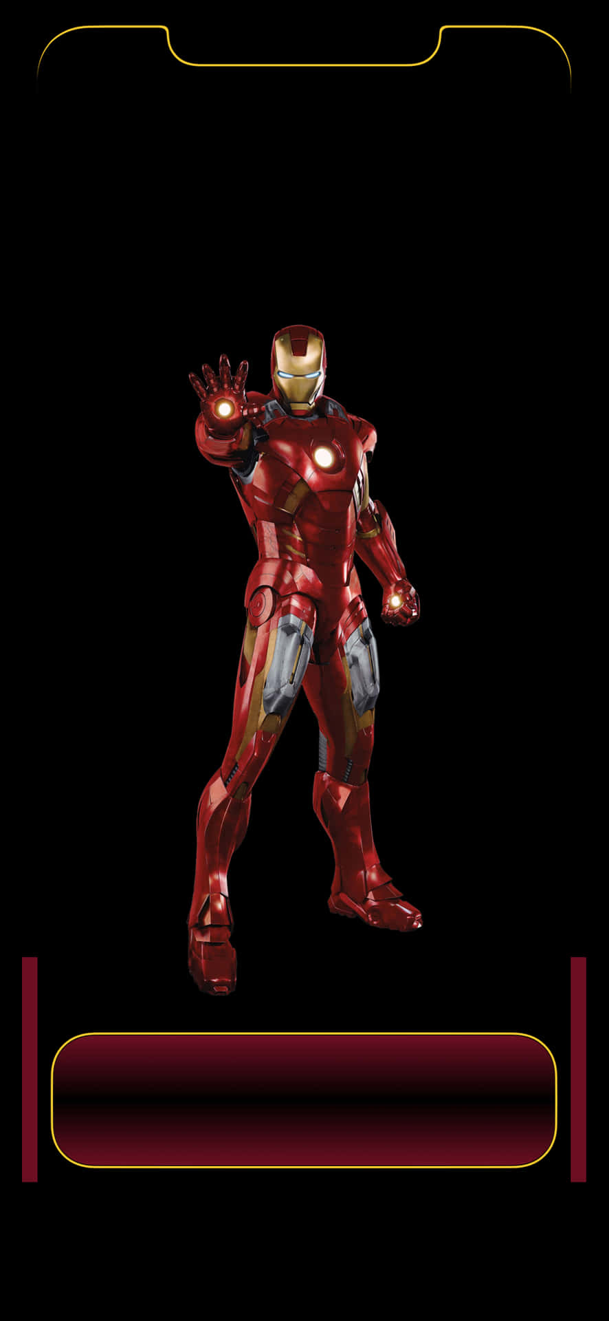 Icondi Iron Man Per Android Sfondo