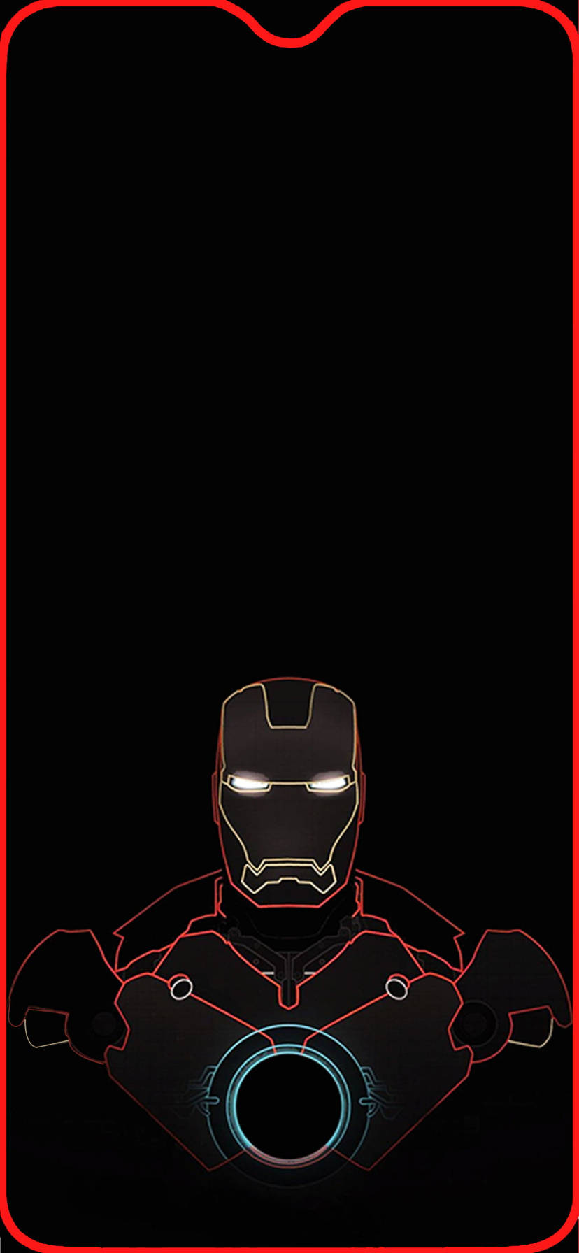 Iron Man Line Art Marvel Iphone Xr