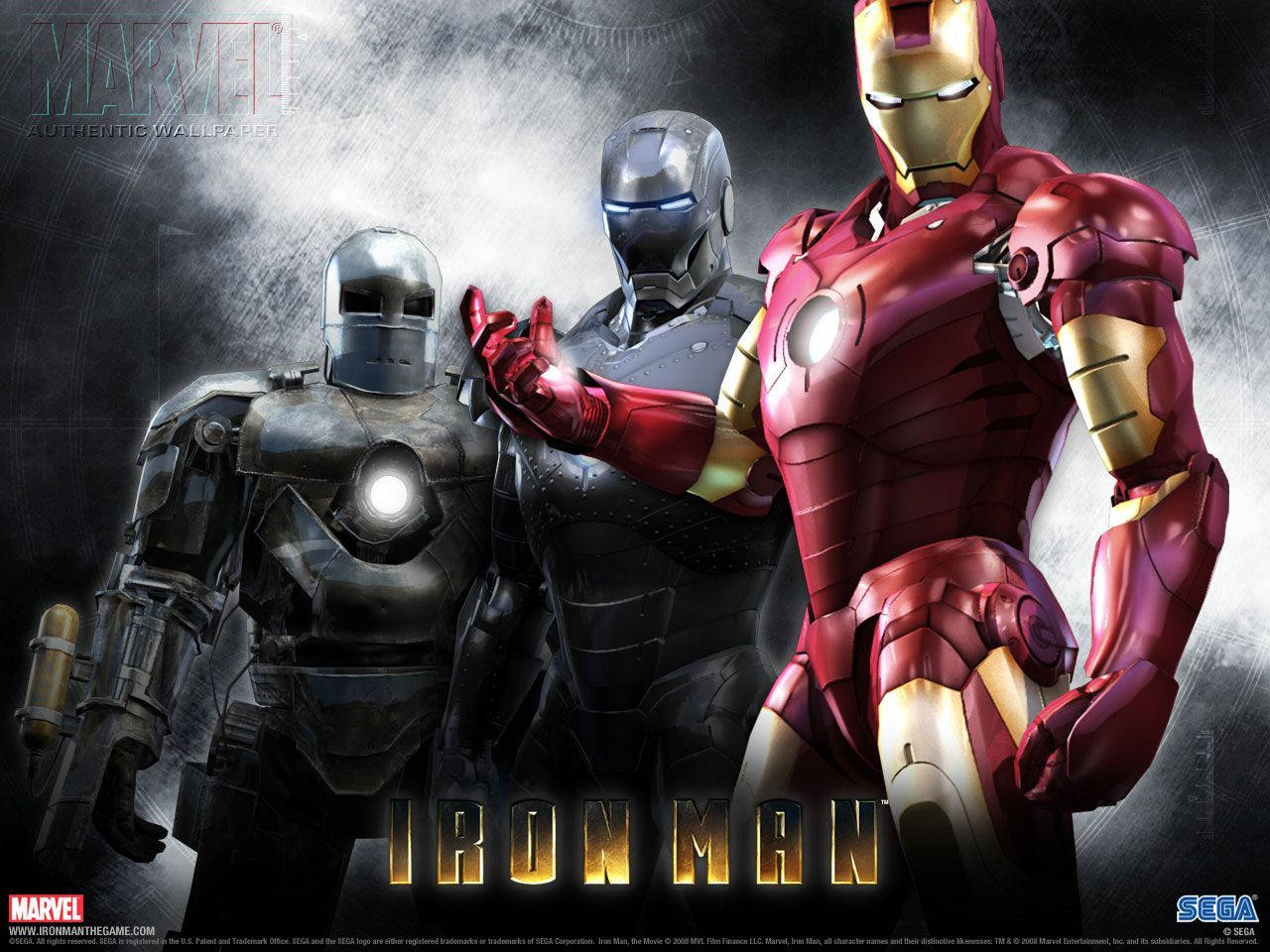 Iron Man Mark 3 In Action Wallpaper