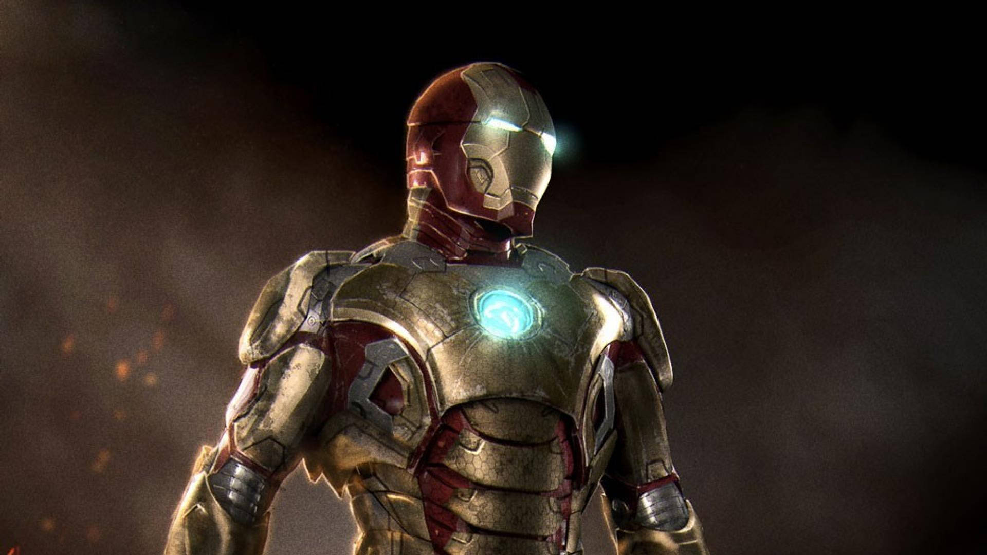 "Iron Man Mark 3: Suiting Up for Justice" Wallpaper