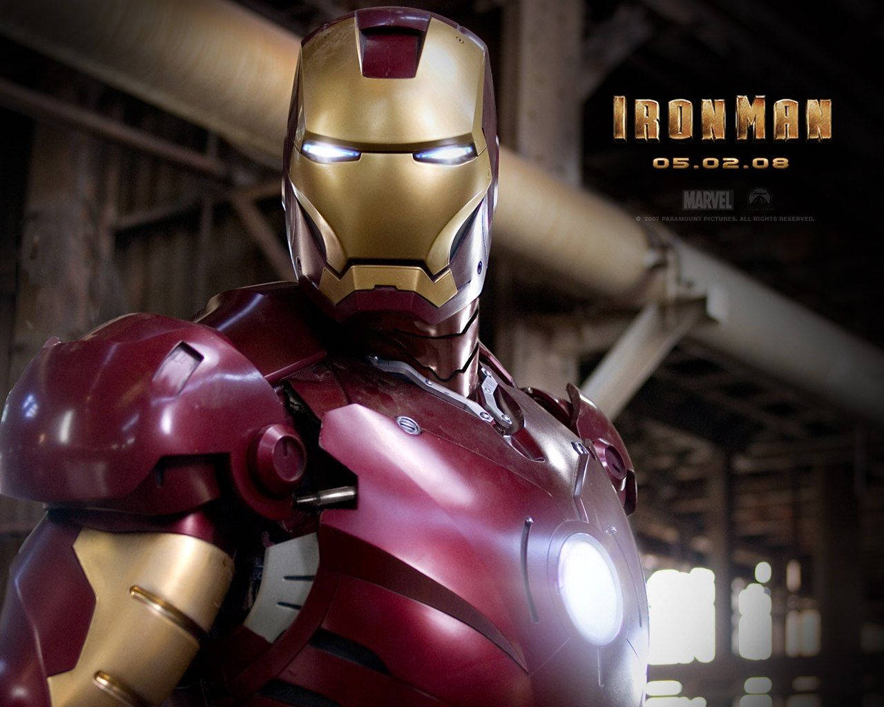 Den Iron Man Mark 3 dragt er det ypperste af superhelteteknologi. Wallpaper
