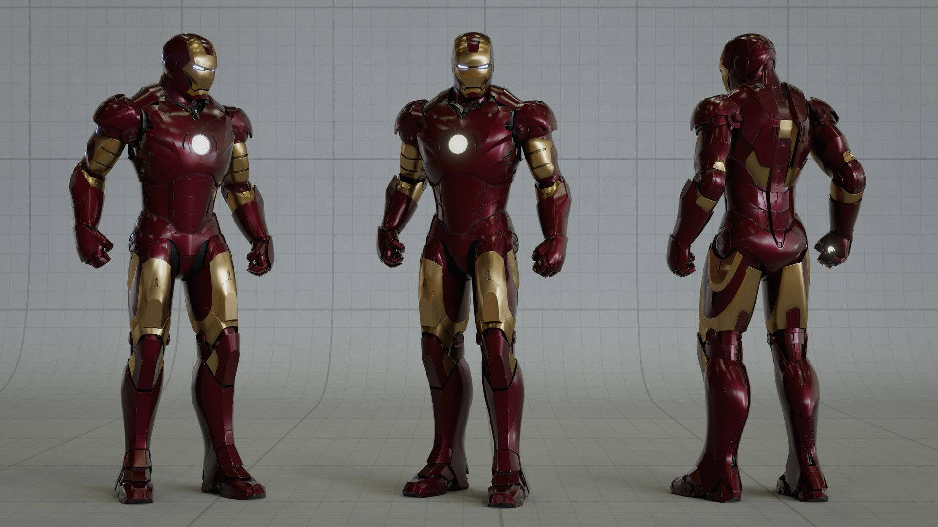 Profilidi Iron Man Mark 3 Sfondo