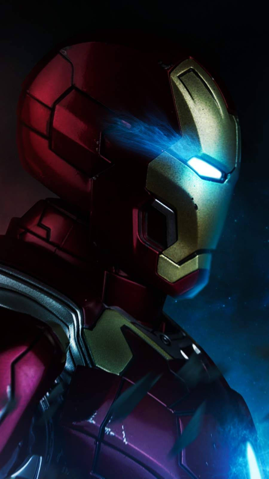 Iron Man Mark 3 i Aktion Wallpaper
