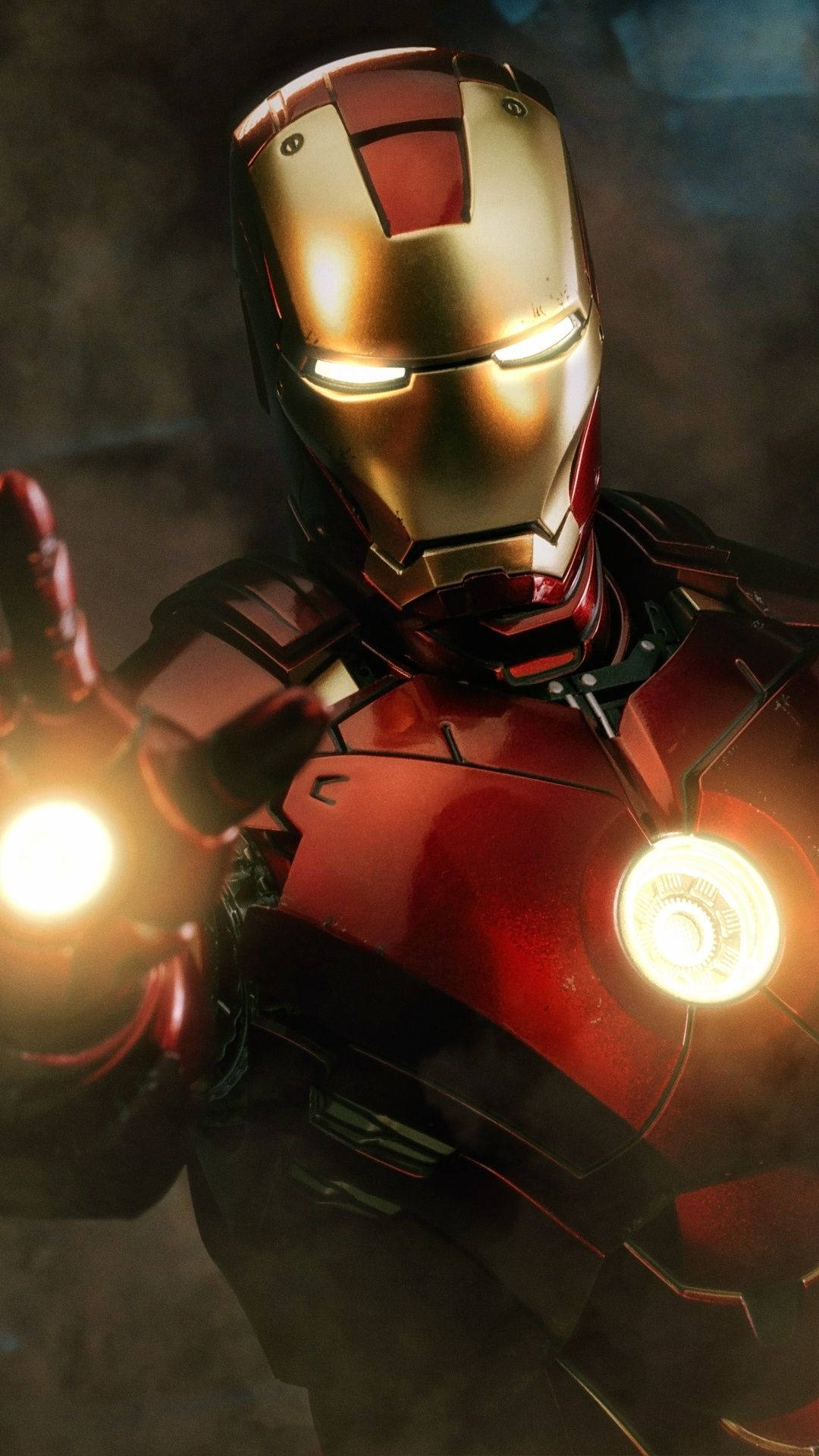 Iron Man Mark 3 Extending A Hand Wallpaper