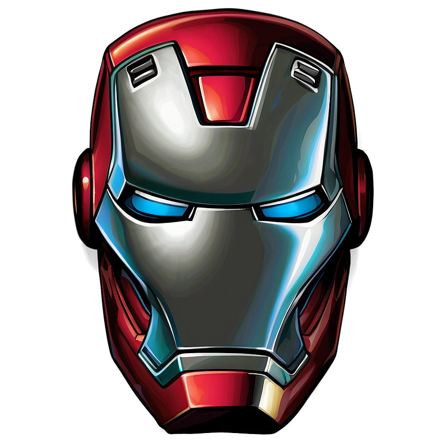 Download Iron Man Mask Drawing Png 06262024 | Wallpapers.com