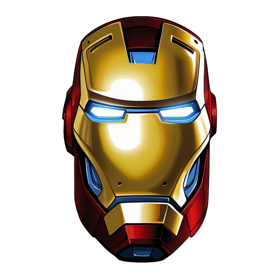 Download Iron Man Mask Vector Png 48 | Wallpapers.com