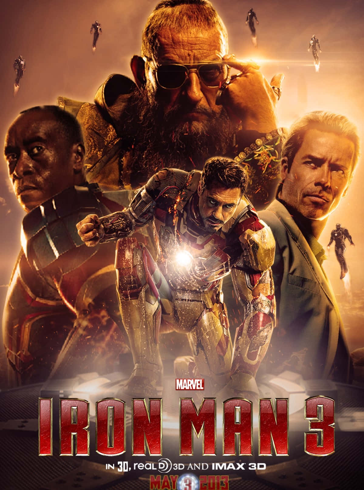"Iron Man Meets His Match" Wallpaper