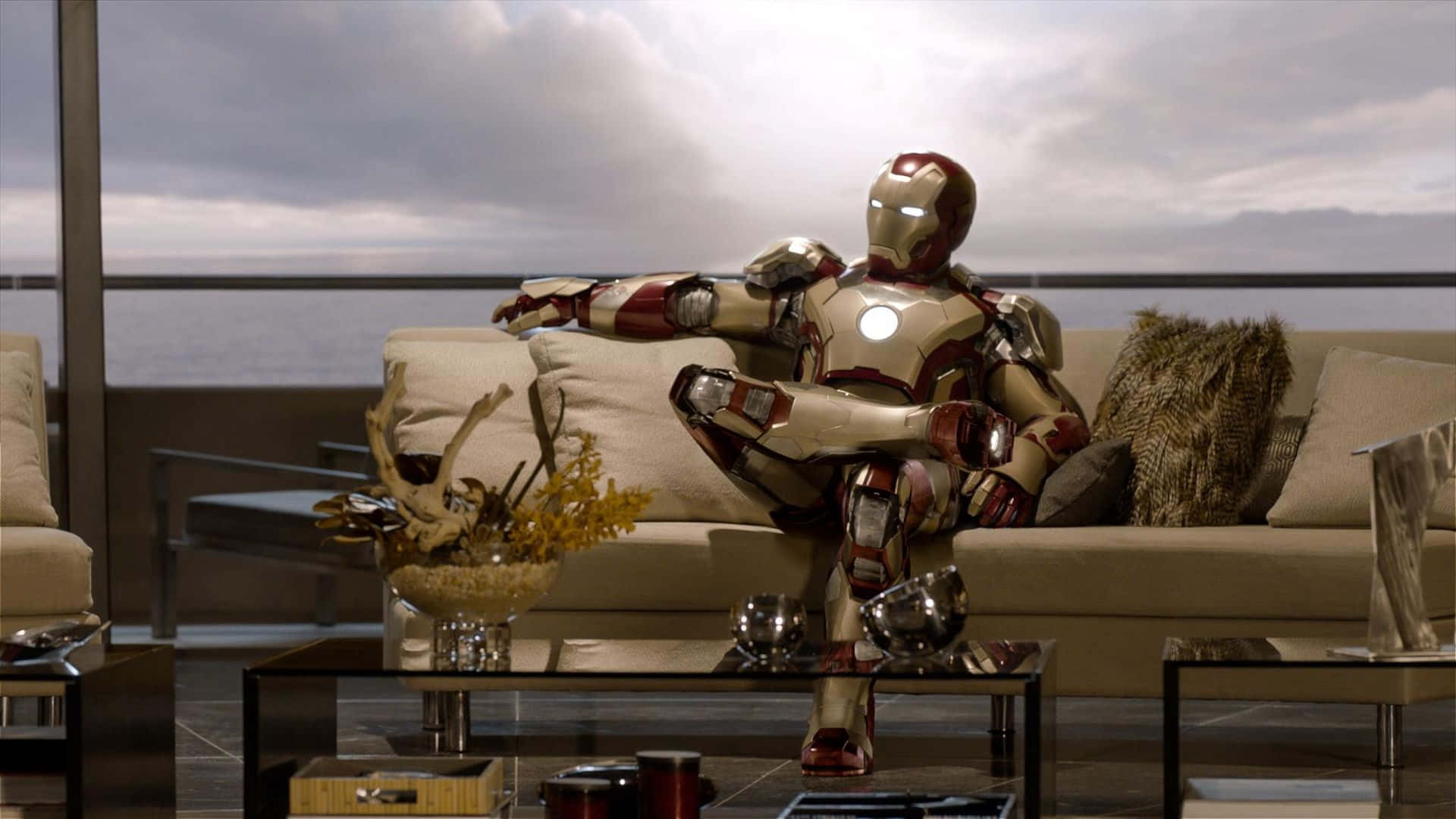 Unleash the power of Iron Man! Wallpaper