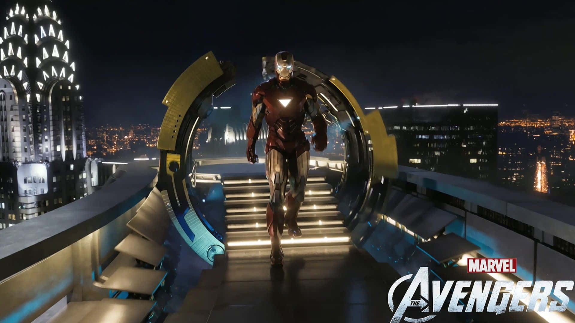 Iron Man Saves the World Wallpaper