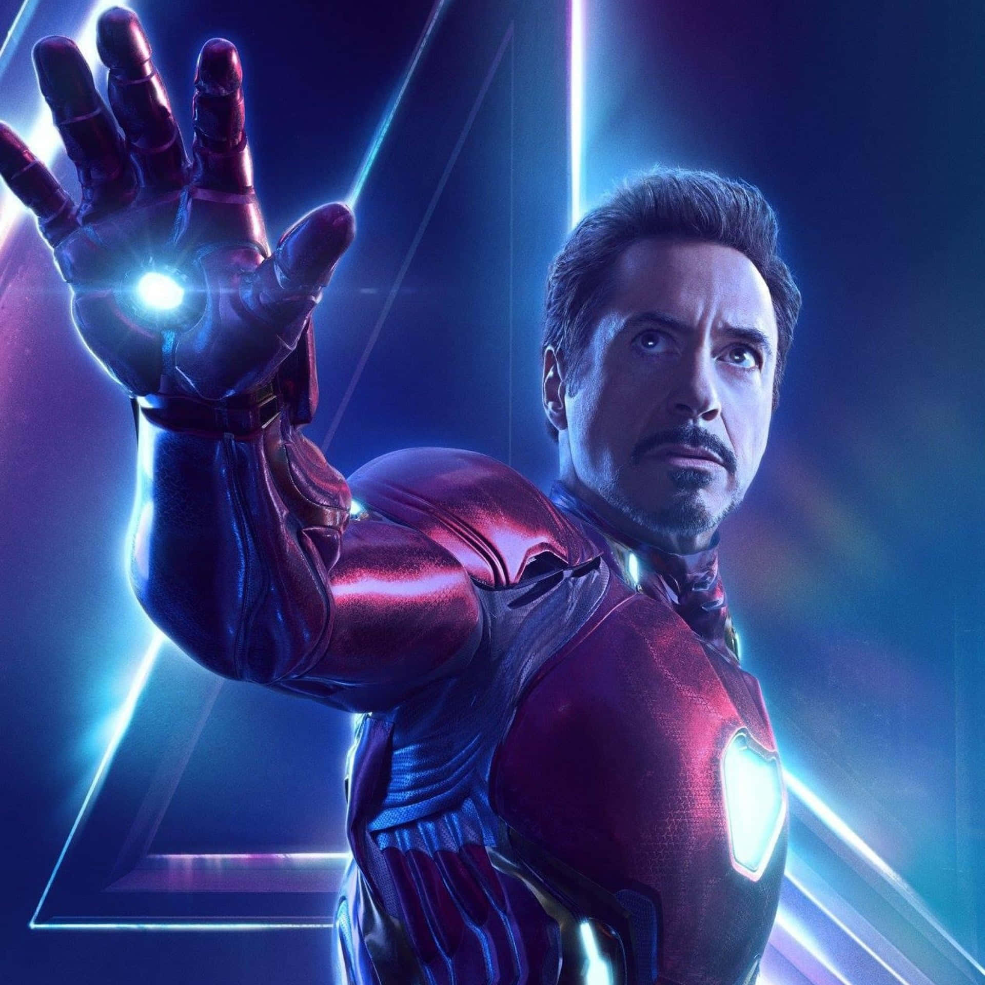 Immaginedel Poster Di Iron Man In Avengers Endgame