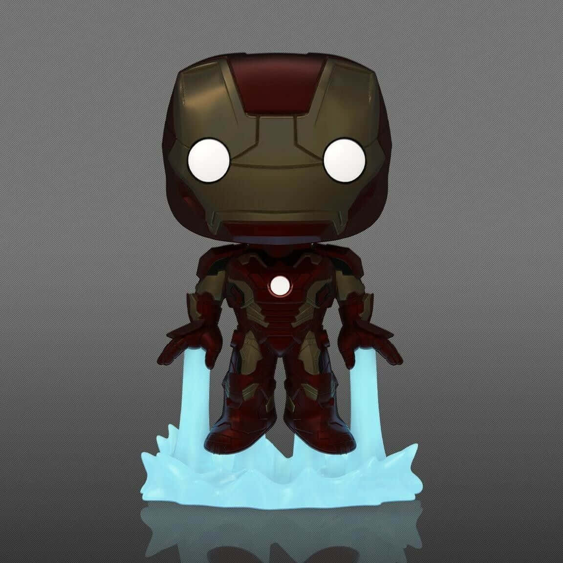 Image  Brightly Colored Iron Man Pop Figures Wallpaper