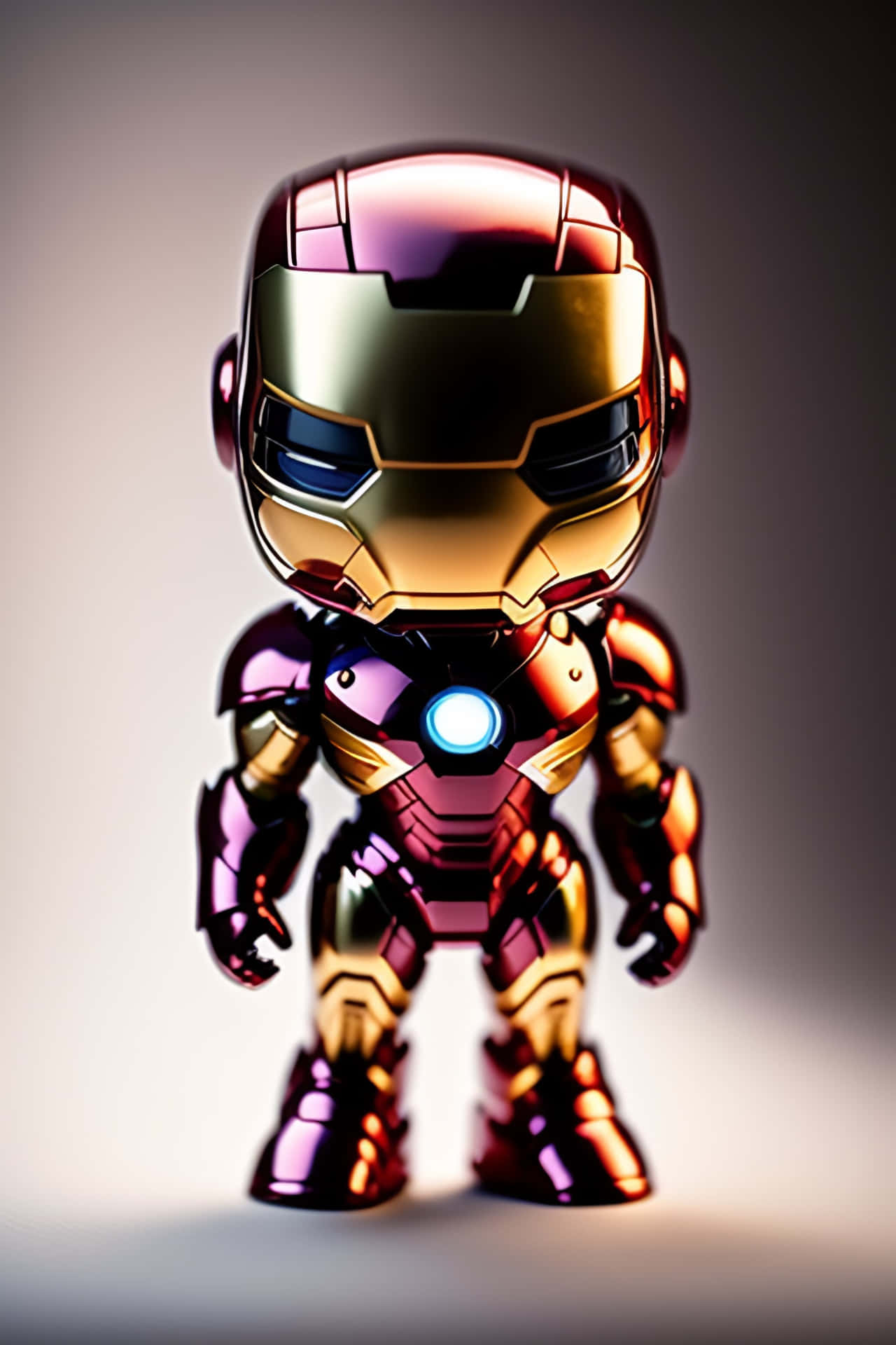 baby Iron Man Superhero Cute Pose  Playground AI