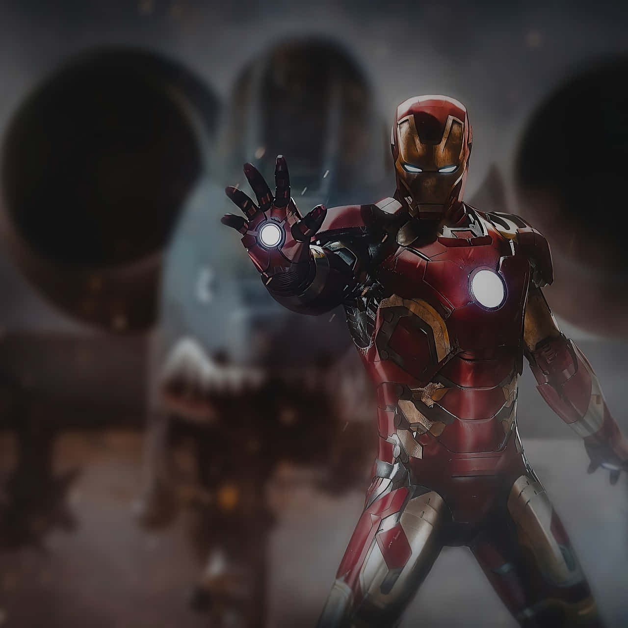 Iron Man Power Pose Wallpaper