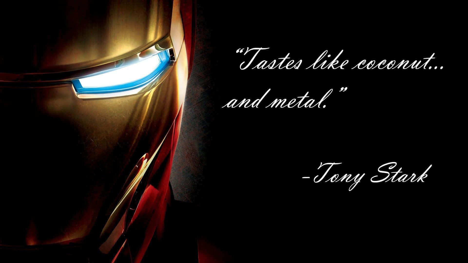 "The only limit to our realization of tomorrow will be our doubts of today." -Iron Man Wallpaper