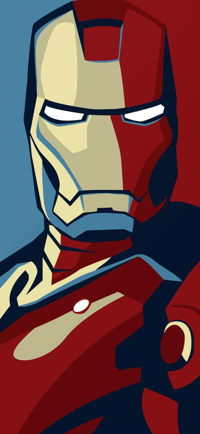 Iron_ Man_ Stylized_ Portrait_i Phone11 Wallpaper