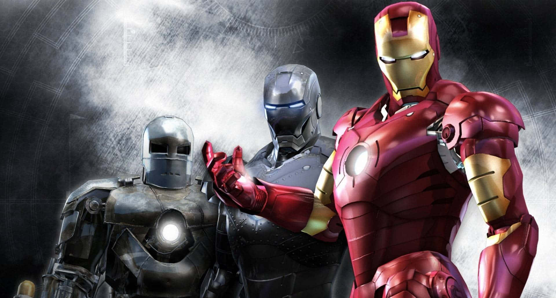 The Invincible Iron Man Suit Wallpaper