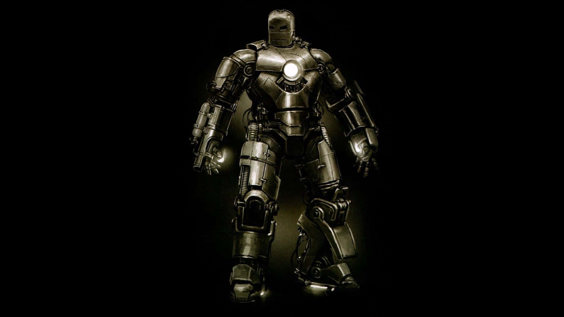 Tony Stark Aboard His Iron Man Suit Wallpaper