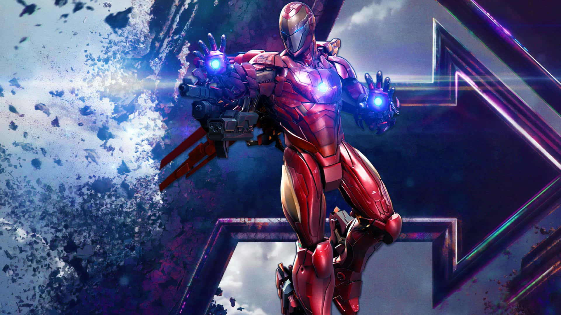 Iron Man's Upgraded Suit Wallpaper
