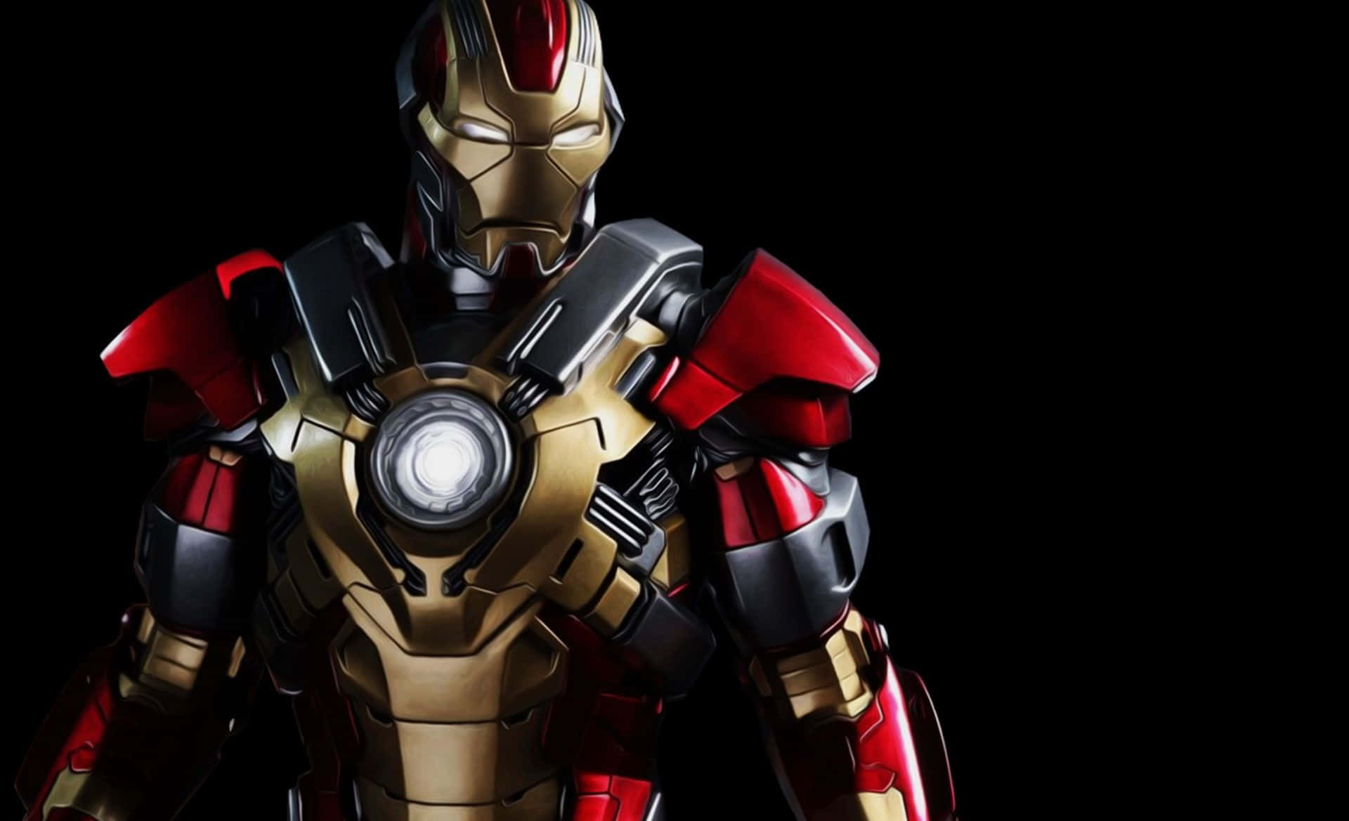 Iron Man Suit: The Ultimate Crime Fighter Wallpaper