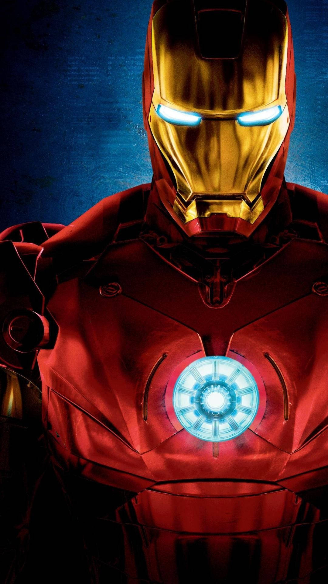 Ironman Anzug Marvel Telefon Wallpaper