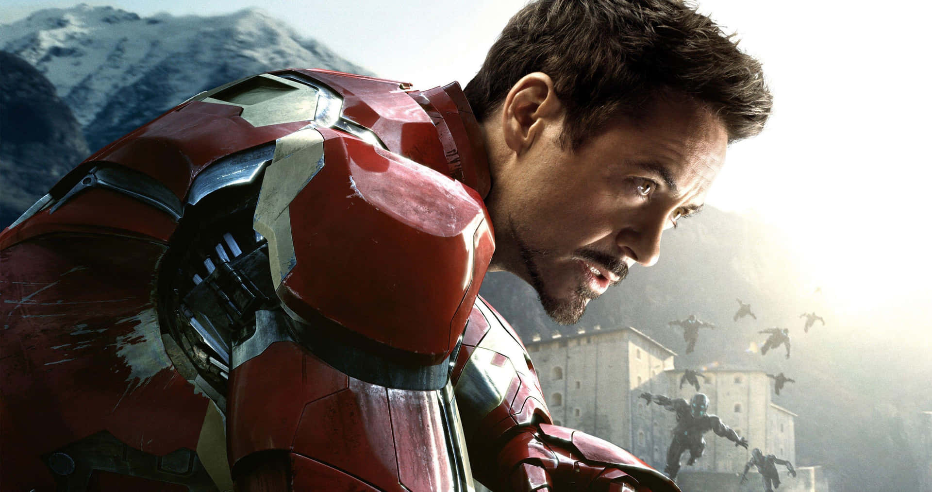 Iron Man Suit Up Close Wallpaper