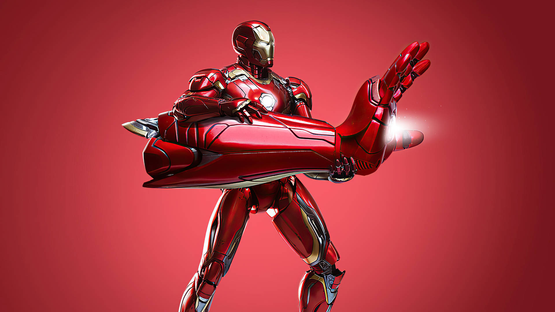 Iron Man Superhero Giant Hand Wallpaper