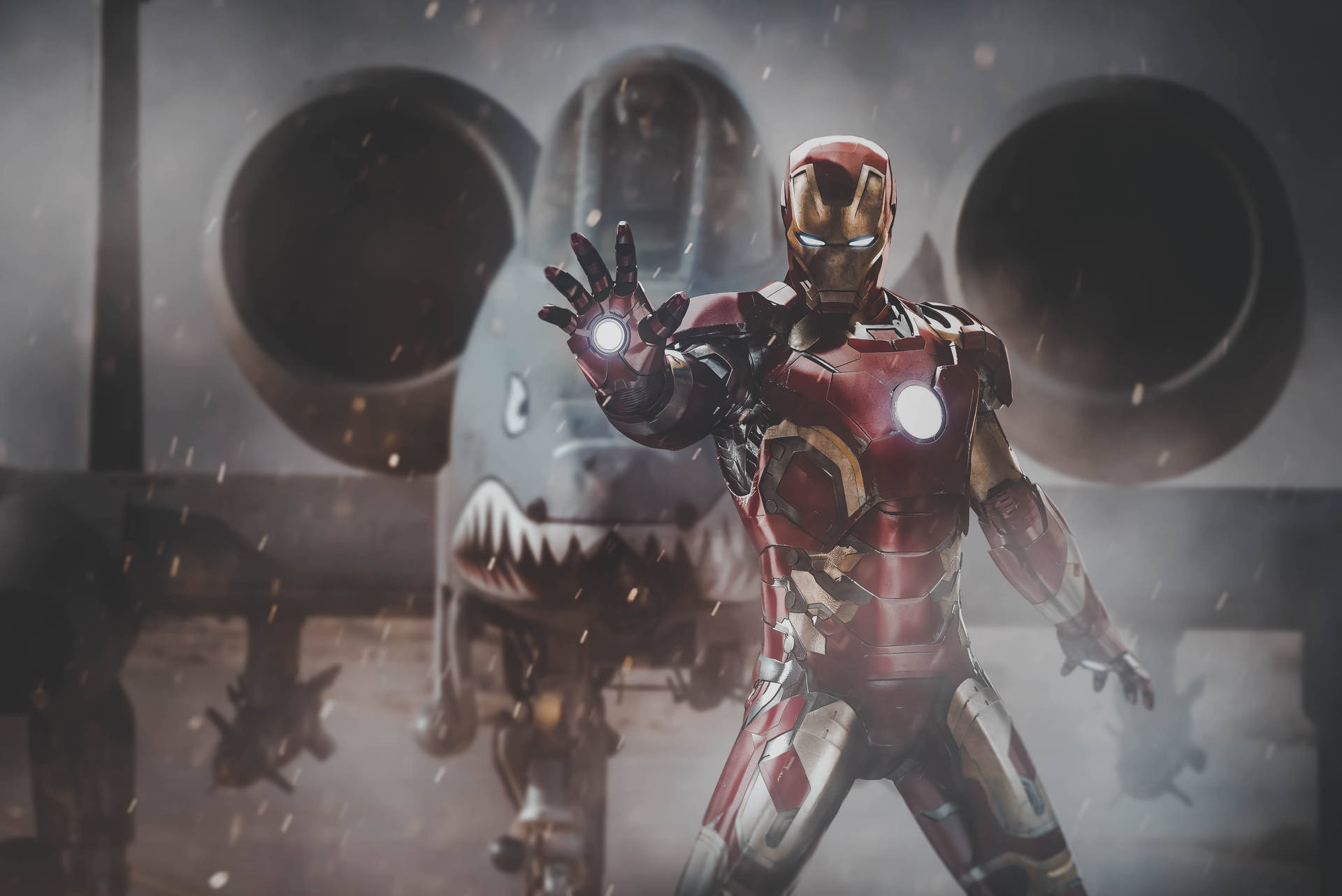 Ironman, El Superhéroe, La Batalla Final. Fondo de pantalla